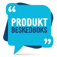 Produktbeskedboks app